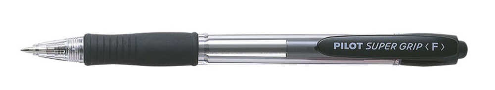 2028-001 pero kuličkové Super Grip černé