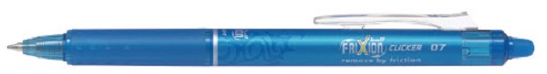 2061-010 PILOT FriXion Clicker 0,7 sv.modrý roller