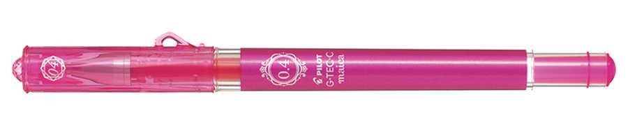 2507-009 Gelový roller růžový  jehlič.hrot G-TEC-C Maica