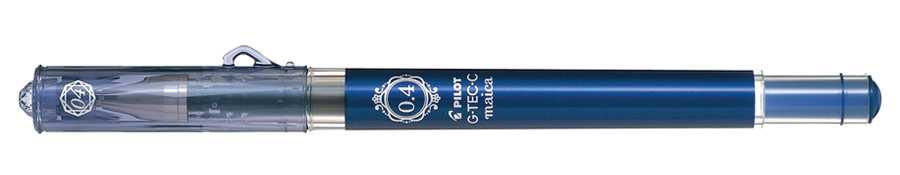 2507-063 Gelový roller modročerný jehlič.hrot G-TEC-C Maica