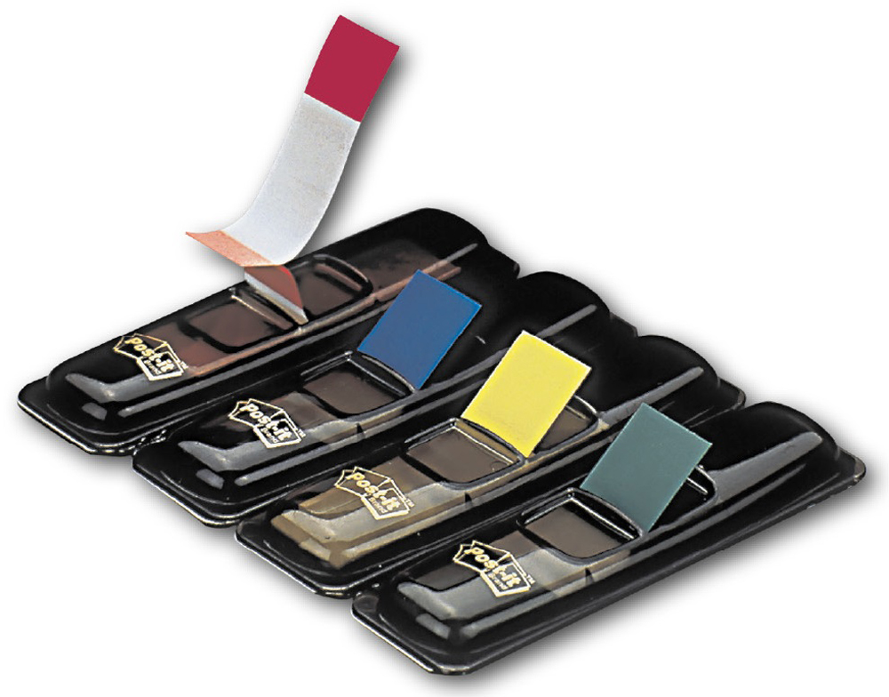 3M  683-4 samolepicí záložky 4 barvy 11,9x43,2mm