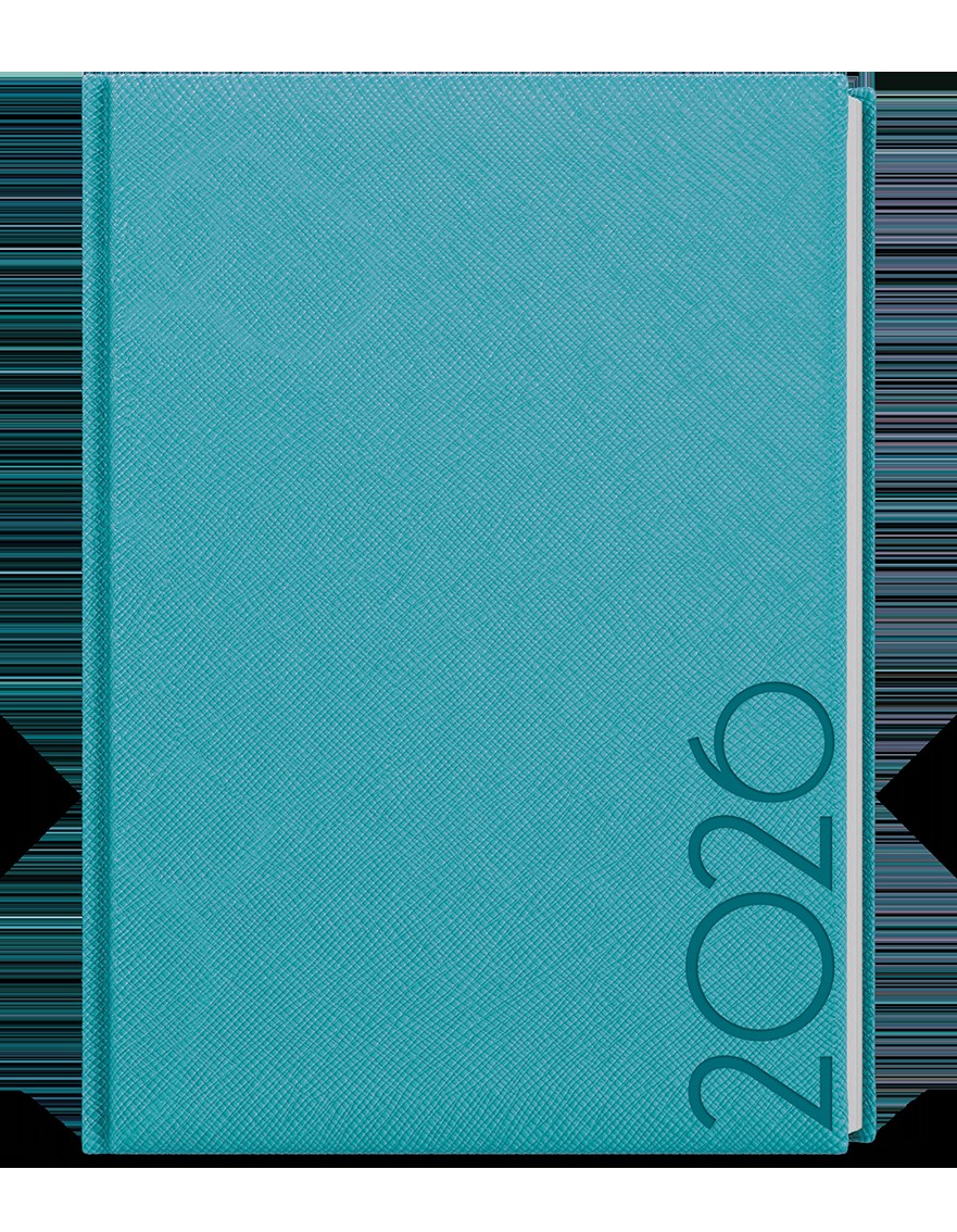 *B26  BDD13-8-26  Denní diář - David - Tora - A5 - tyrkys