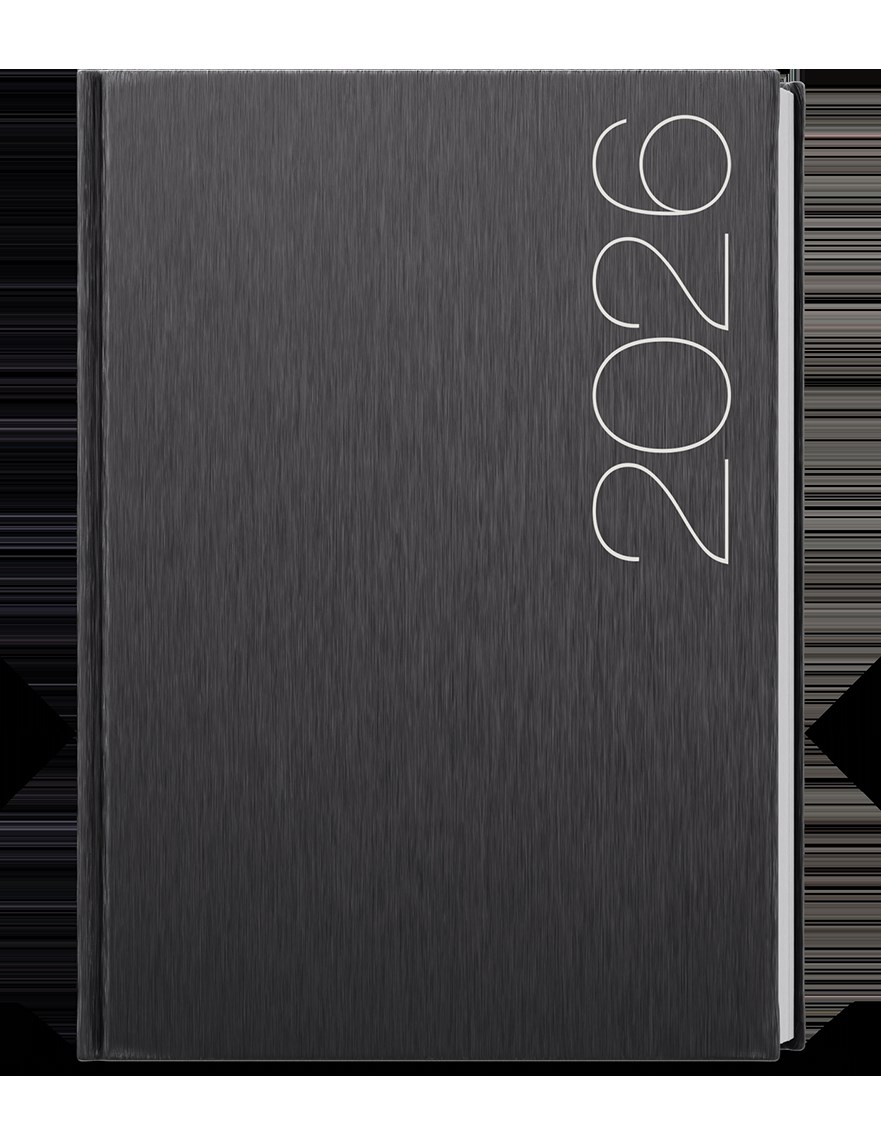 *B26  BDD30-2-26  Denní diář - David - ForMen - A5 - Black