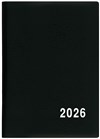 *B26  BMA1-2-26  Měsíční diář - Anežka - PVC - černá