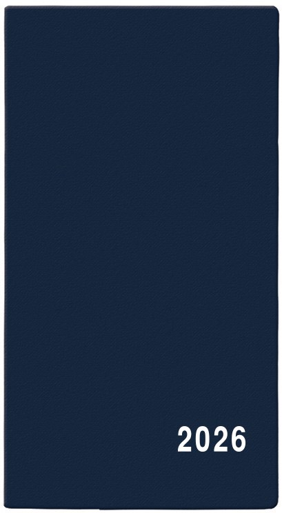 *B26  BMF1-1-26  Měsíční diář - Františka - PVC - modrá