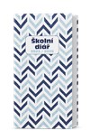 *B26  BMK9-2-26  Měsíční diář  - Klára - Lamino - Modř , kalendárium září 2025 - srpen 2026