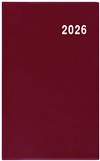 *B26  BMM1-3-26  Měsíční diář - Marika - PVC - bordó