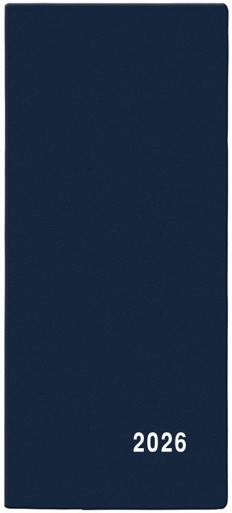 *B26  BMX1-1-26  Měsíční diář - Xenie - PVC - modrá