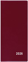 *B26  BMX1-3-26  Měsíční diář - Xenie - PVC - bordó