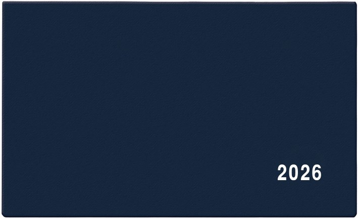 *B26  BTC1-1-26  Týdenní diář - Cyril - PVC - modrá