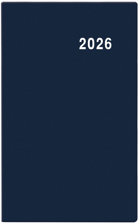 *B26  BTG1-1-26  Týdenní diář - Gustav - PVC - modrá