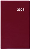 *B26  BTG1-3-26  Týdenní diář - Gustav - PVC - bordó