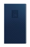 *B26  BTJ9-9-26  Týdenní diář - Jakub - Lamino- kapesní - Modrý , parciální lak