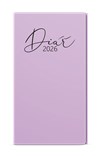 *B26  BTJ9P-40-26  Týdenní diář - Jakub - Lamino Pastel - kapesní  - fialová , nepoškrabatelné matné lamino, parciální lak