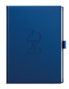 *B26  BTO19-1-26  Týdenní diář - Oskar - Deny - A5 - modrá , poutko modré