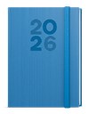 *B26  BTO23-1-26  Týdenní diář - Oskar - Vigo - A5 - modrá , modrá gumička