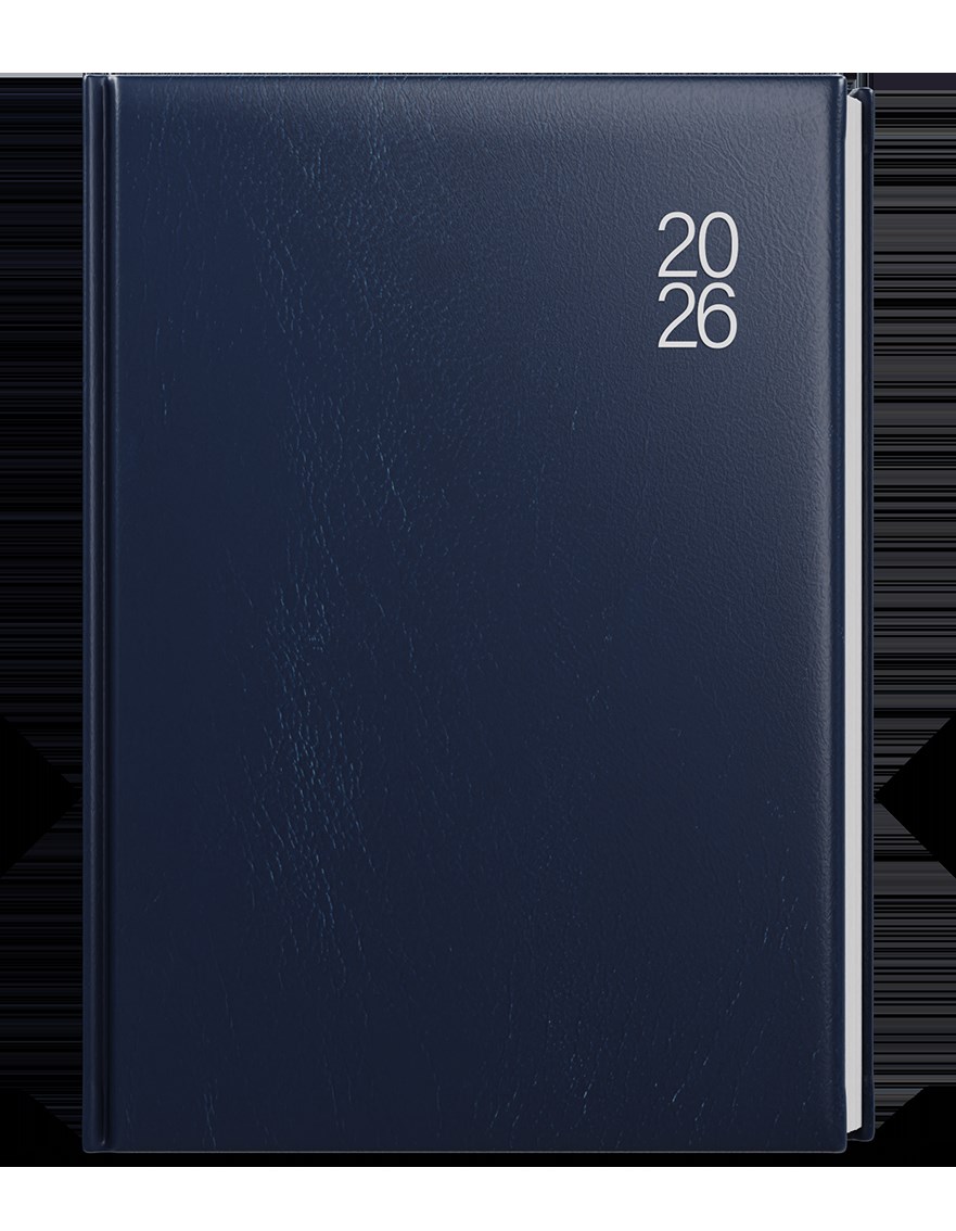 *B26  BTO7-1-26  Týdenní diář - Oskar - Balacron - A5 - modrá