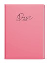 *B26  BTO9P-51-26  Týdenní diář - Oskar - Lamino Pastel - A5 - růžová , nepoškrabatelné matné lamino, parciální lak