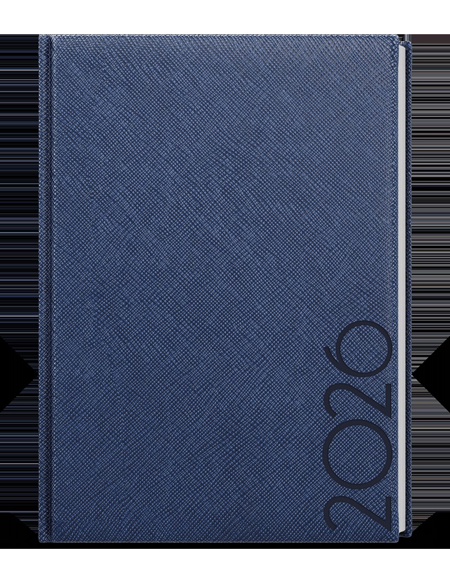 *B26  BTP13-1-26  Týdenní diář - Prokop - Tora - B6 - modrá