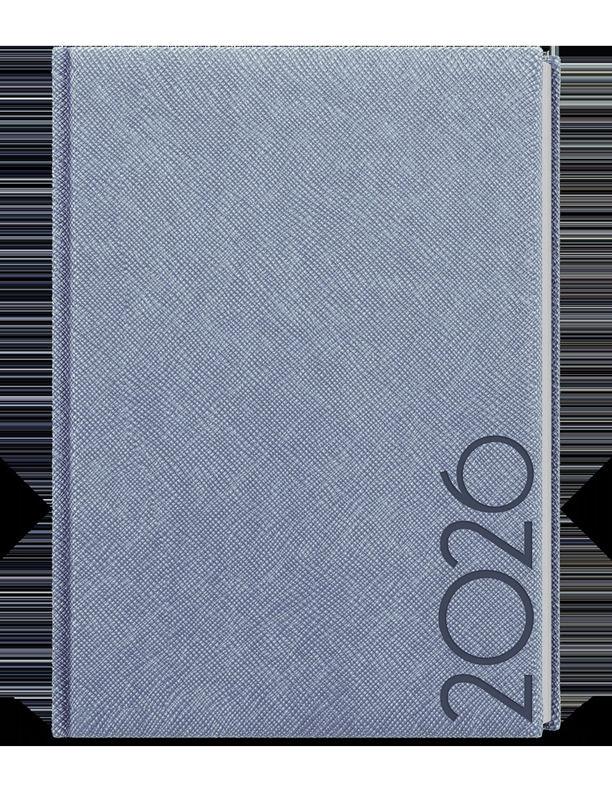 *B26  BTP13-19-26  Týdenní diář - Prokop - Tora - B6 - modrošedá