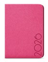 *B26  BTZ13-51-26  Týdenní diář - Zoro - Tora - A5 - růžová , kulaté rohy