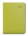 *B26  BTZ6-5-26  Týdenní diář - Zoro - Vivella - A5 - zelená , kulaté rohy