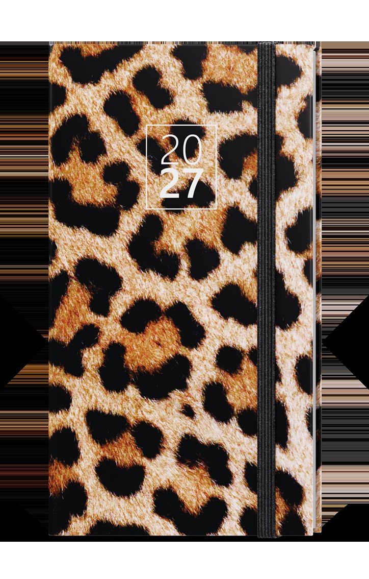 *B27  BTJ9-2-27  Týdenní diář - Jakub - Lamino - kapesní - Leopard