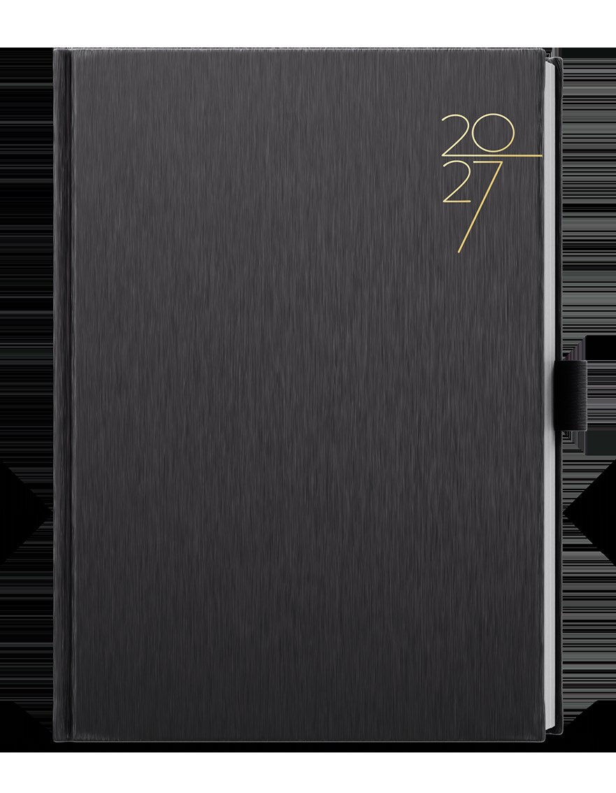 *B27  BTO30-2-27  Týdenní diář - Oskar - ForMen - A5 - Black