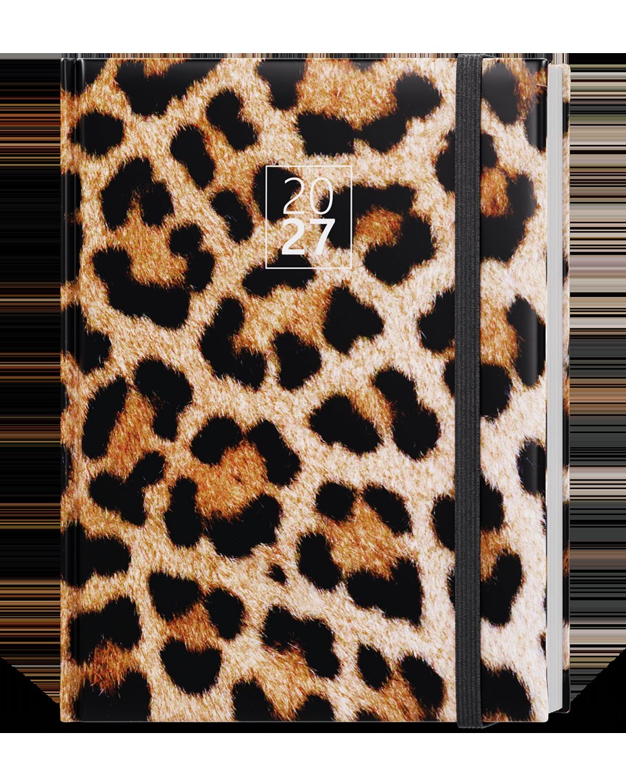 *B27  BTP9-2-27  Týdenní diář - Prokop - Lamino - B6 - Leopard