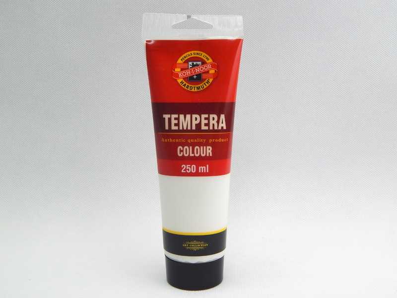 Barva temperová 250ml 162793/1100 běloba titanová