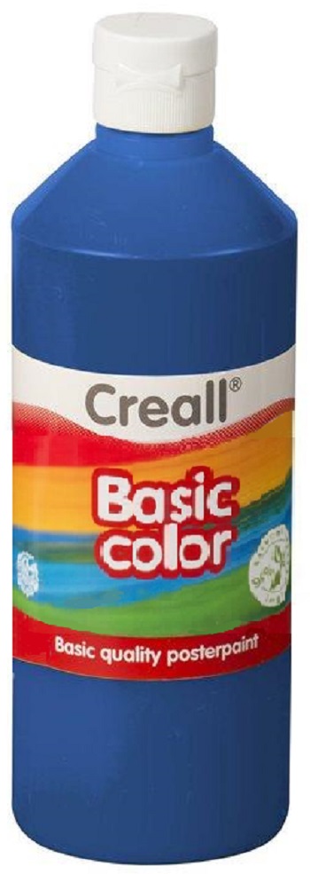 Barva temperová 500ml modrá tmavá Creall E30071