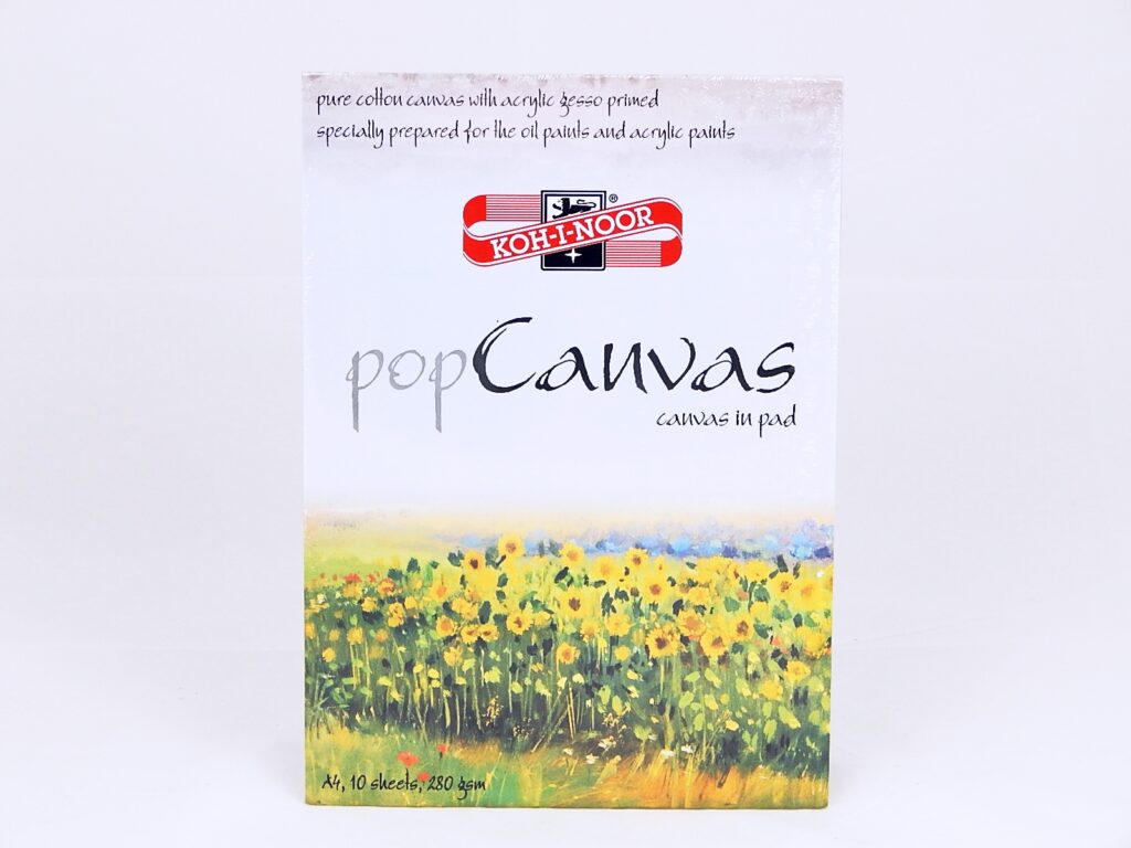 Blok Canvas A4 /10 listů, 280 g/m2 9920018001SF (plátno pro akryl a olej)