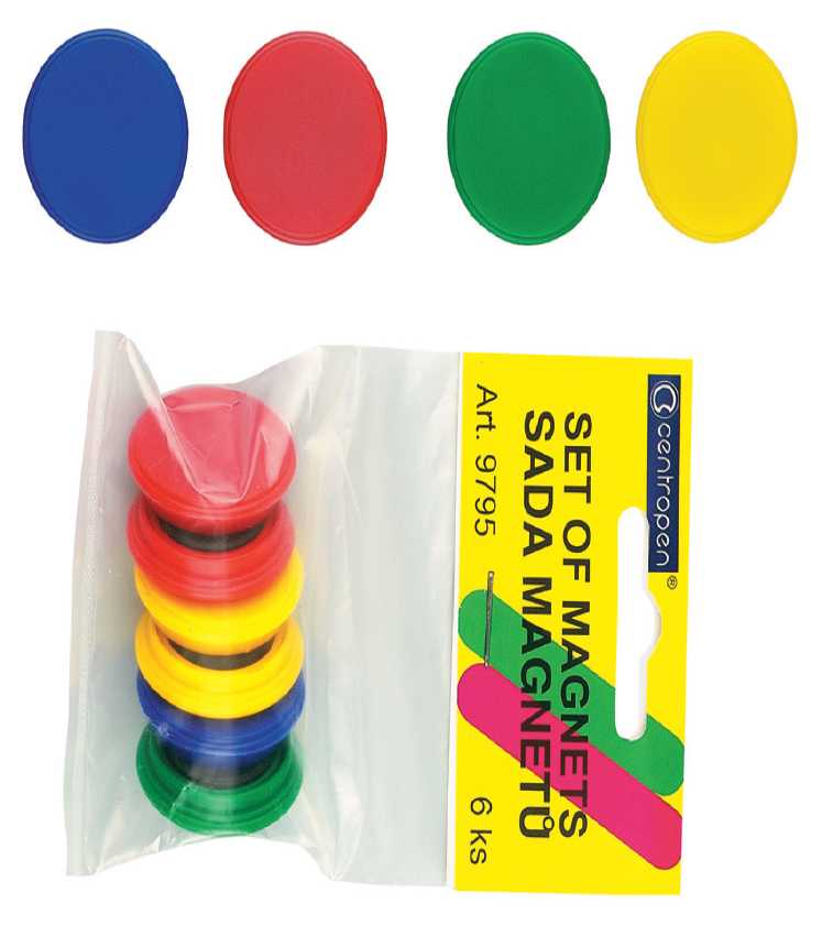 CENTROPEN magnet 9795/6 sada