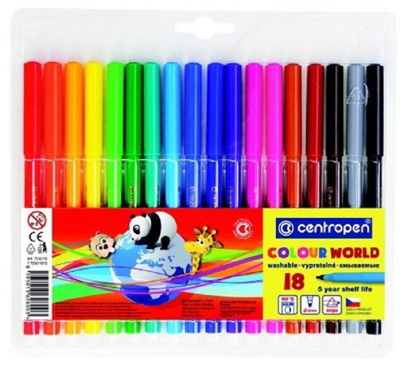 CENTROPEN popisovač 7550/ 18ks