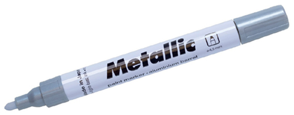 CENTROPEN popisovač 9210 stříbrný lakový značkovač METALIC