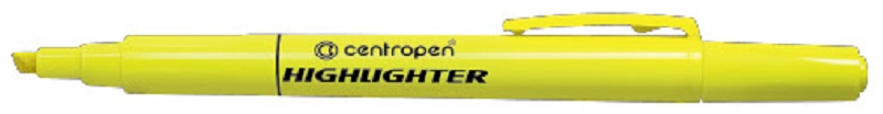 CENTROPEN zvýrazňovač 8722 žlutý