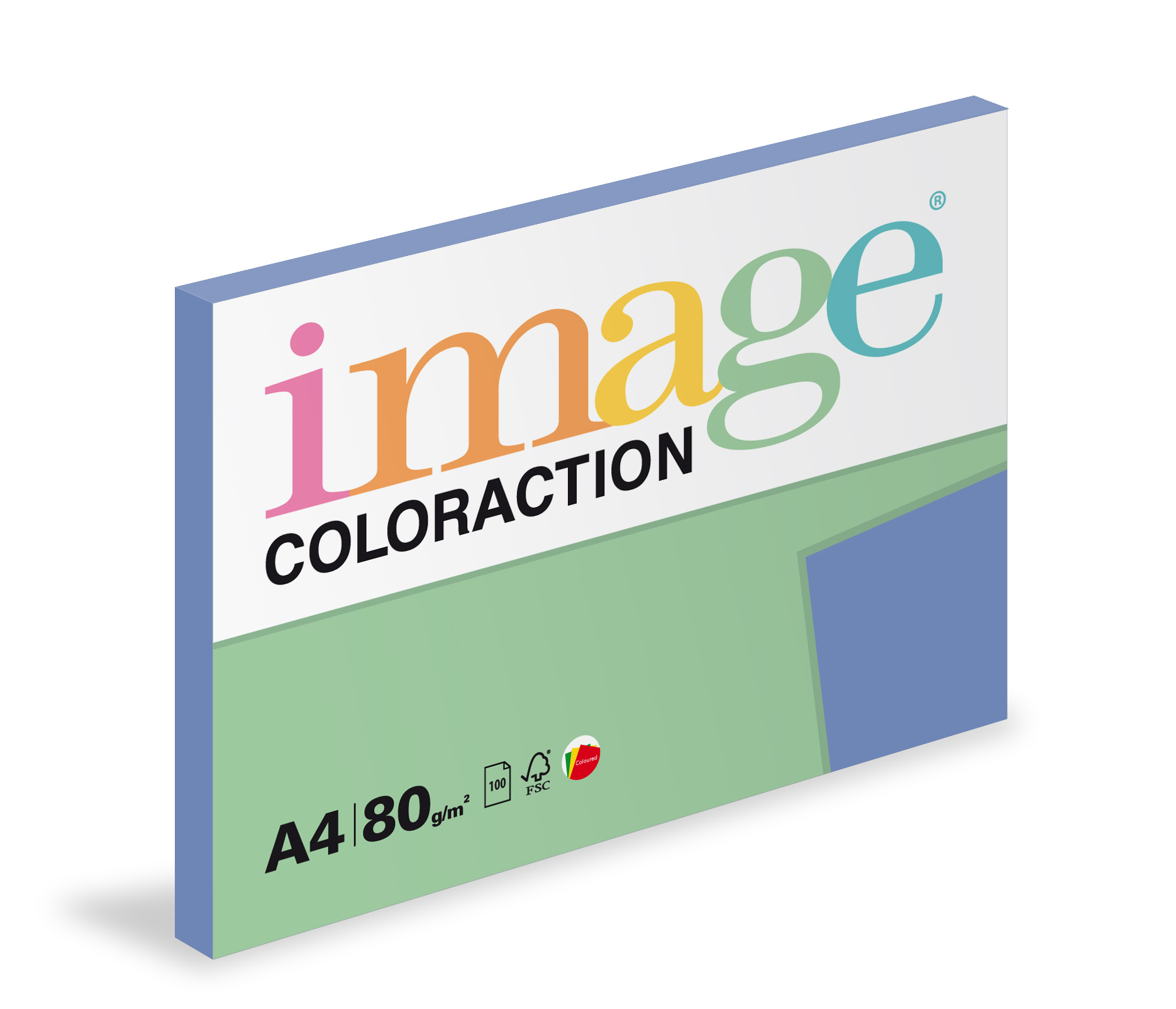 Coloraction A4  80g 13 Malta - středně modrá/100 393502