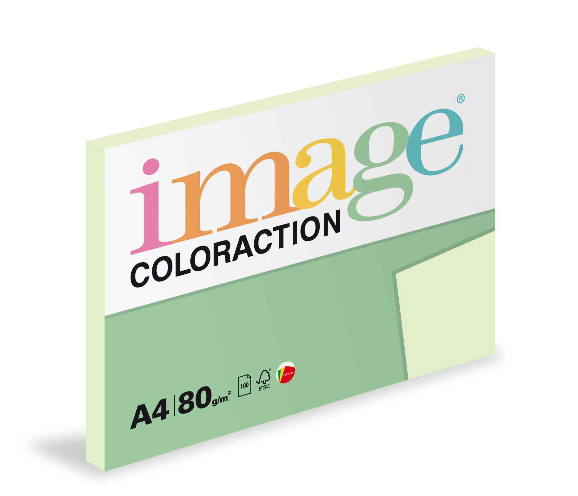 Coloraction A4  80g 27 Jungle - sv.zelená/100 393487