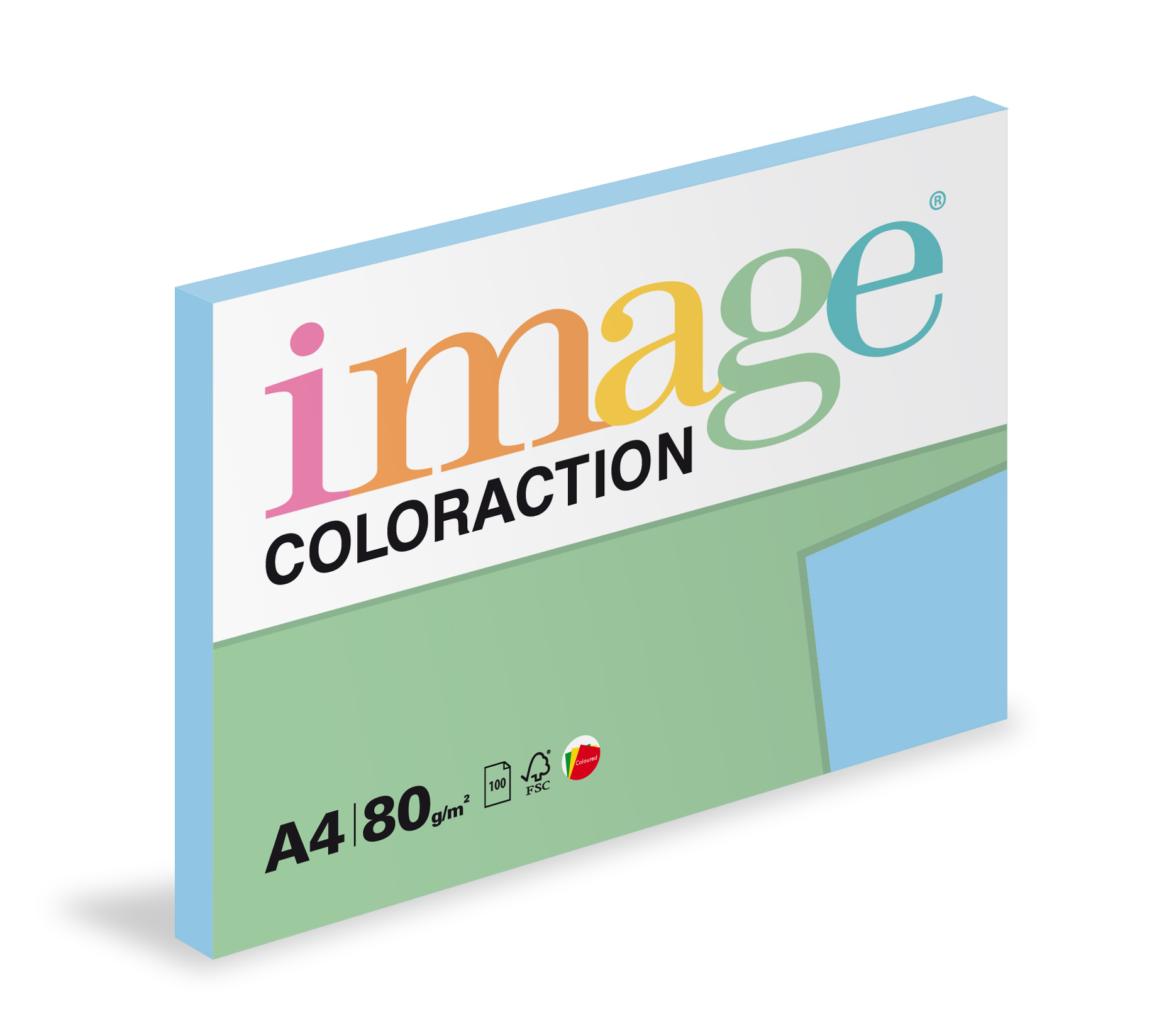 Coloraction A4  80g 70 Iceberg - ledově modrá/100 393486