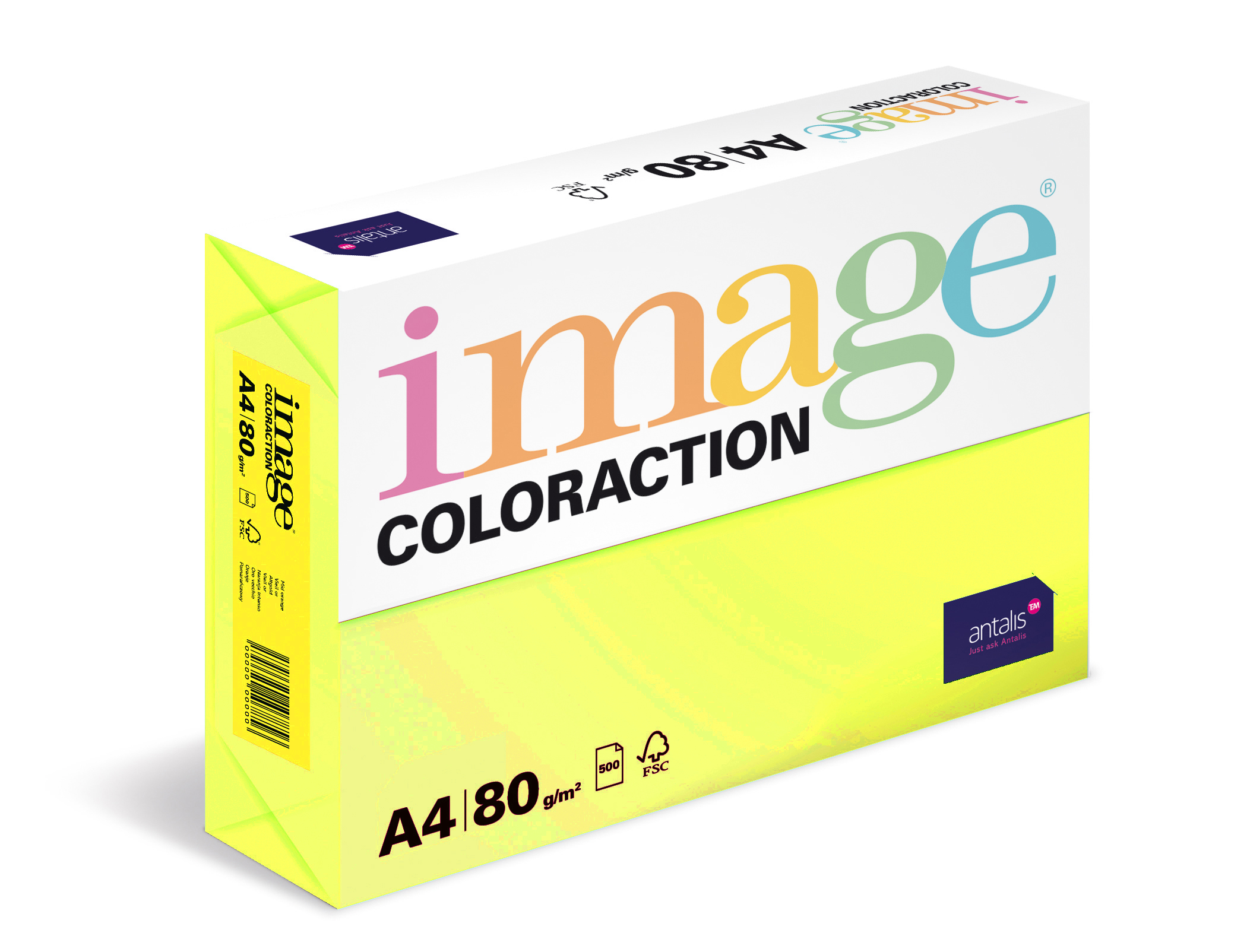 Coloraction A4 80g Ibiza/500 l 382044