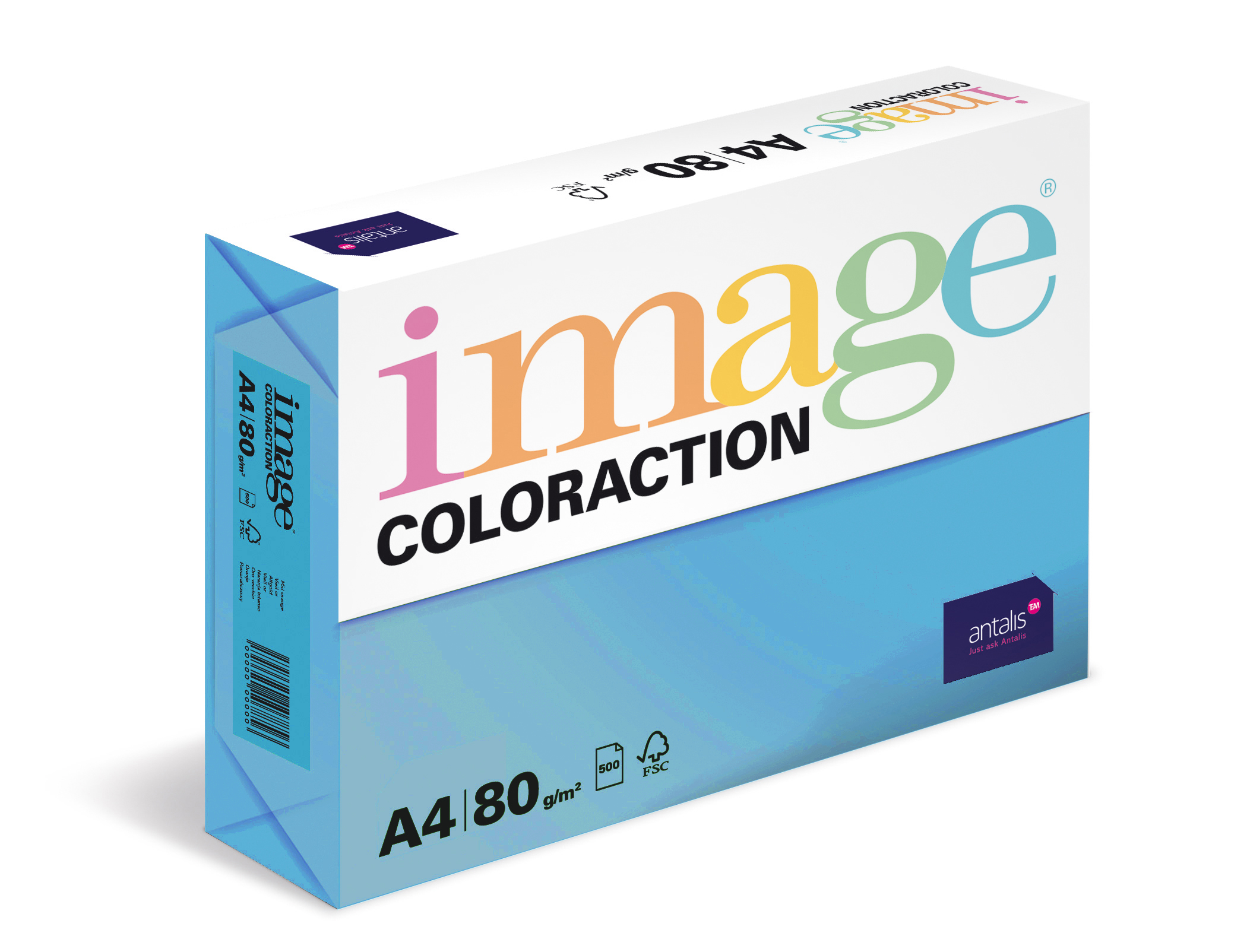 Coloraction A4 80g Stockholm/500 l 382048
