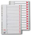 ESSELTE 100127 plast.rejstřík Maxi A4 1-31