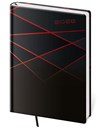 *H26  DV422-01-26   Diář denní A5 Vario - 1 BLACK DESIGN , 145x205