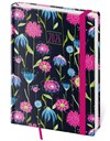 *H26  DV422-11-26   Diář denní A5 Vario - Fragrance s gumičkou , 145x205