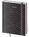 *H26  DV433-25-26   Diary weekly B6 Vario - Round s gumičkou , 120x165