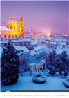 nástěnný kalendář  Praha/Prague/Prag