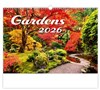 *H26  N130-26  nástěnný kalendář  Gardens , 450x315(70)
