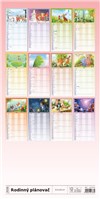  nástěnný kalendář  MAXI rodinný plánovač