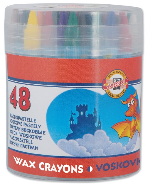 KOHINOOR Pastelky voskové 8236/48ks