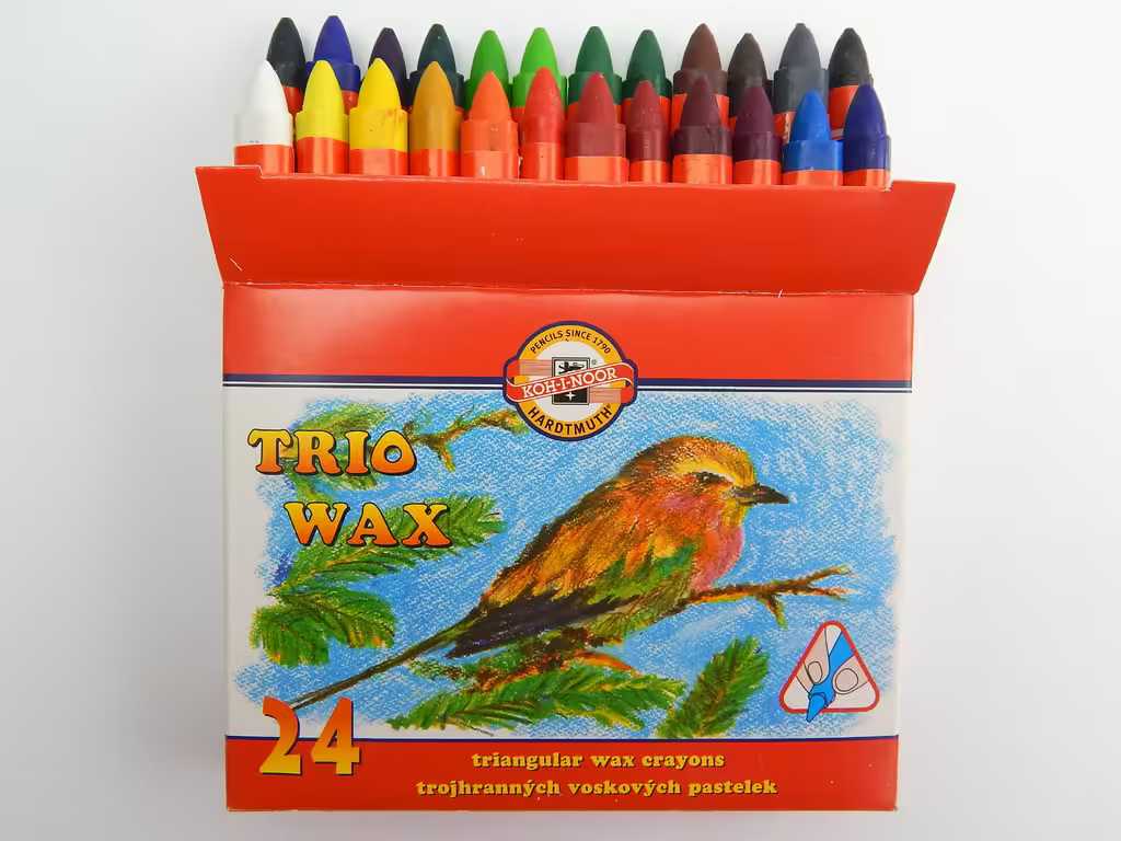 KOHINOOR Pastelky voskové 8274/24 TR10